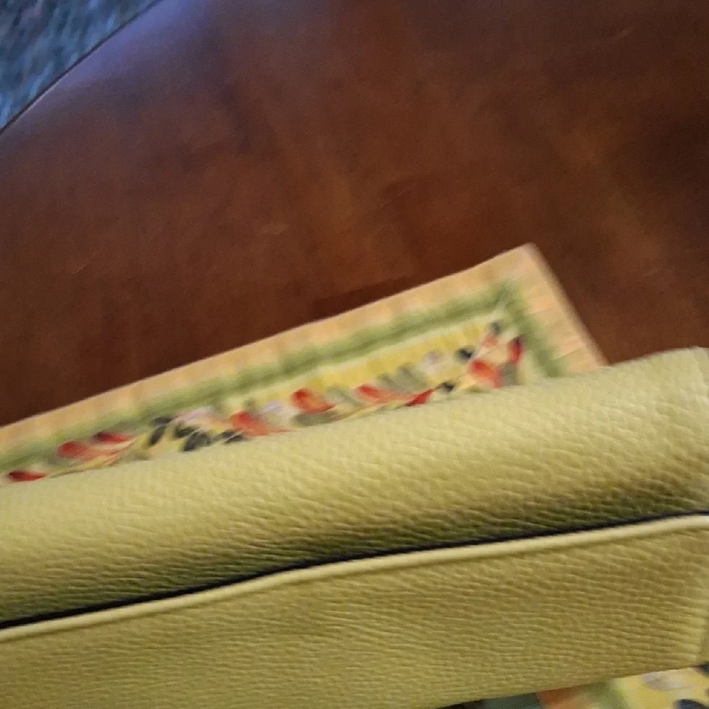 Yellow Textured Wallet - Picture 3 of 10